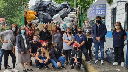 Una campaña instalada en Lomas.