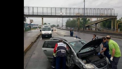 durante las últimas semanas, se brindó asistencia en accidentes de tránsito.