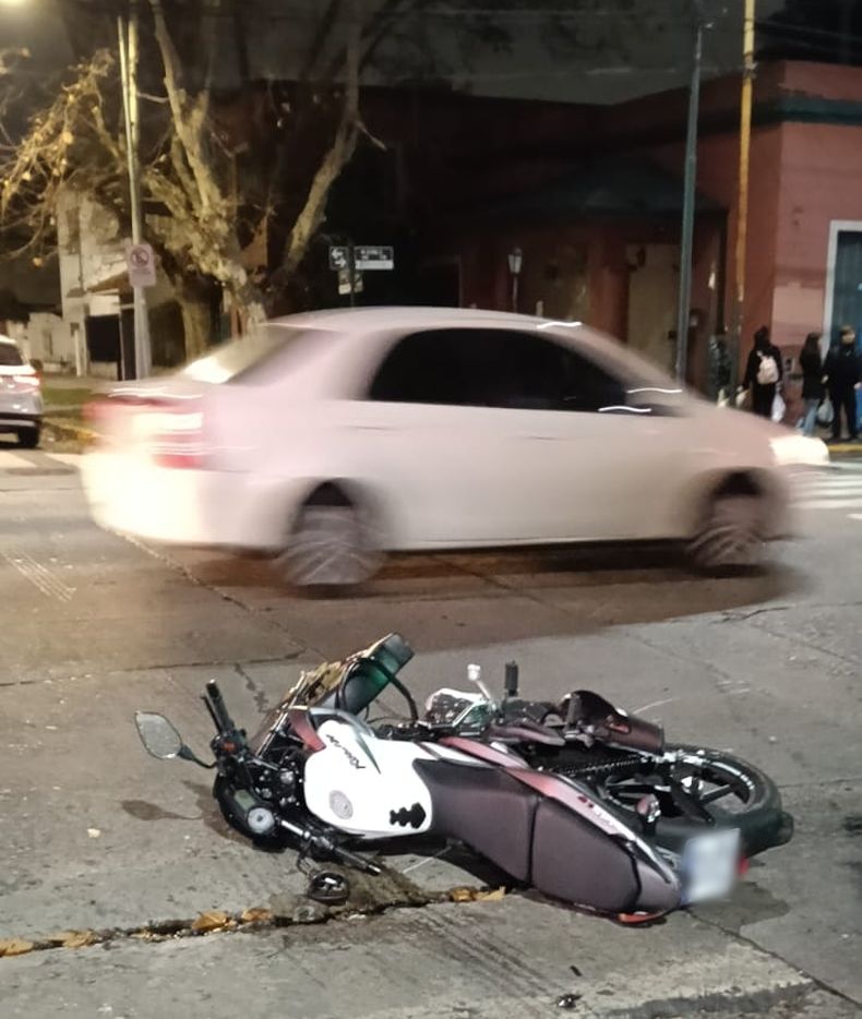 El accidente ocurri&oacute; en Alsina y Pedernera, en Lomas Este.