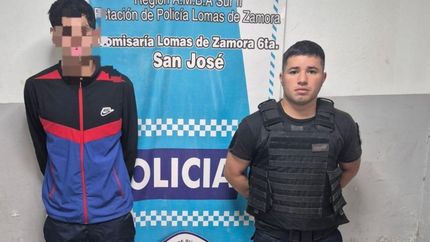 Fue trasladado a la Comisaría 6º de Lomas.