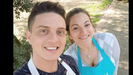 Agustina y Damián, juntos después de “Bake Off”