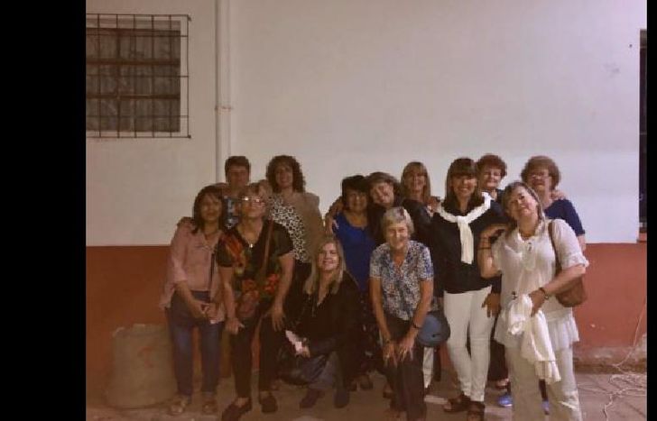 las egresadas 1969, juntas de nuevo.