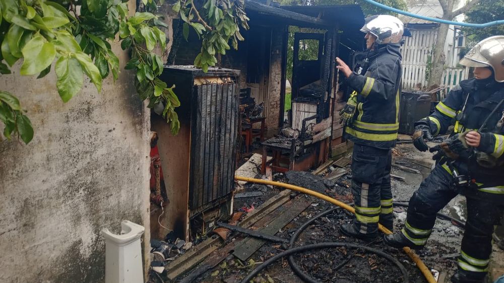 Los Bomberos de Lomas intervinieron en el lugar.