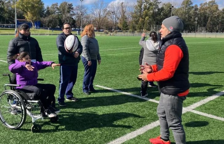 En el Parque de Lomas hay diferentes actividades deportivas.