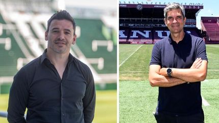 Ariel Broggi y Mauricio Pellegrino, los técnicos de Banfield y Lanús, sigue buscando el mejor equipo. Ariel Broggi y Mauricio Pellegrino, los técnicos de Banfield y Lanús, sigue buscando el mejor equipo.