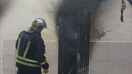 En el lugar trabajaron dos dotaciones de los Bomberos de Lomas.