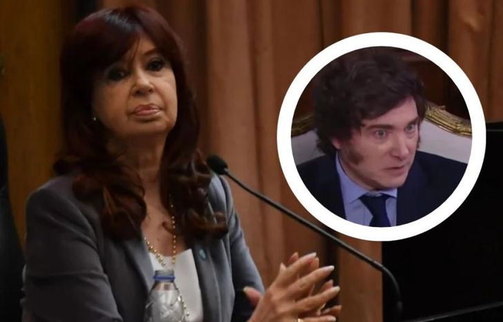 Cristina Kirchner le respondió a Javier Milei.