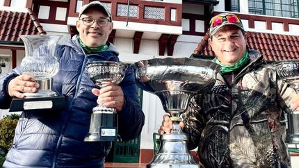 Daniel y Juan José vienen ganando varios torneos de pesca.