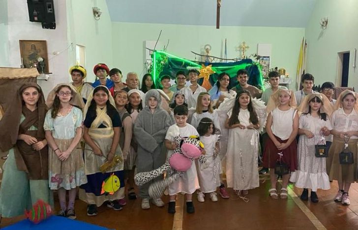 La entrada para presenciar el pesebre viviente es gratuita.