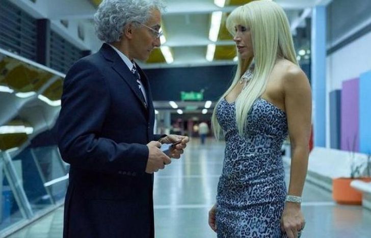 Una escena de El Representante.