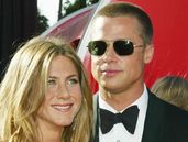 Jennifer Aniston y Brad Pitt, en otros tiempos.