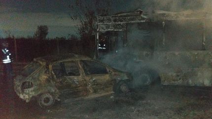 El siniestro sucedió este jueves por la noche.