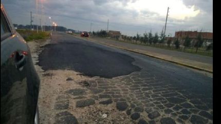 mejoraran el ?camino de las latas? que une brown y presidente peron