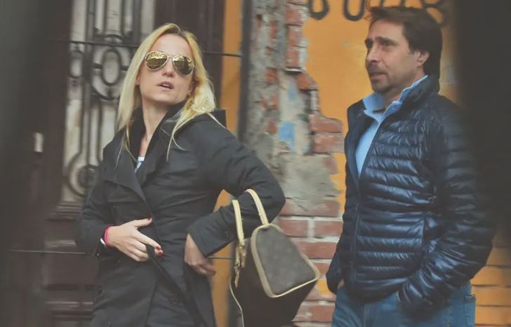 Sabrina Carballo y Eduardo Feinmann, juntos.&nbsp;