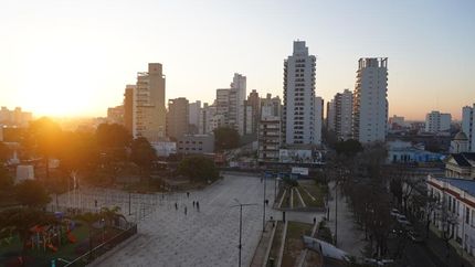 Vista privilegia desde el Palacio del Municipio.