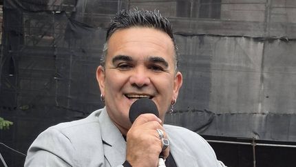 El Gera, condecorado por su labor por Malvinas. El Gera, condecorado por su labor por Malvinas.