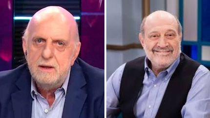 Horacio Pagani y Alfredo Leuco. Horacio Pagani y Alfredo Leuco.