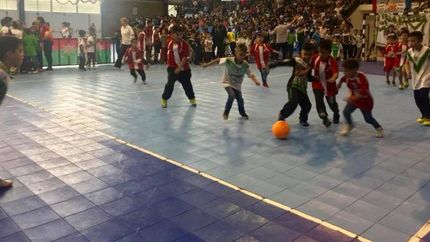 El fútbol infantil no volverá, en principio, hasta mayo.