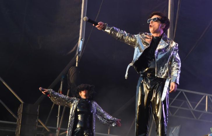 Miranda!, con todo su power, en escena.