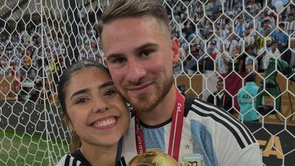 Camila Mayán y Alexis Mac Allister.