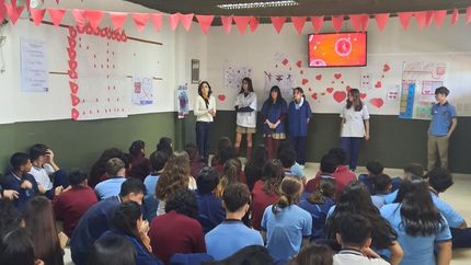 alumnos de lomas organizan una colecta de sangre para ayudar al garrahan