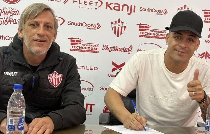 Brian Fernández ya es jugador de Talleres.