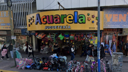¿Otro comercio víctima de la crisis económica? cerró la juguetería Acuarela en Lomas de Zamora.