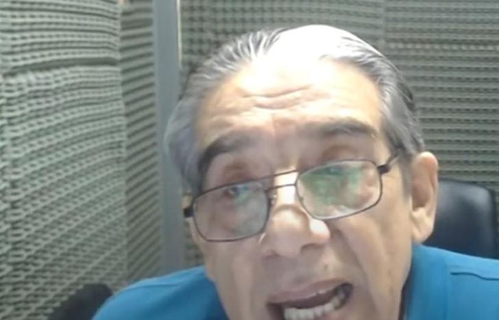 Jorge Di Pasquale, durante la ingadatoria de hoy.