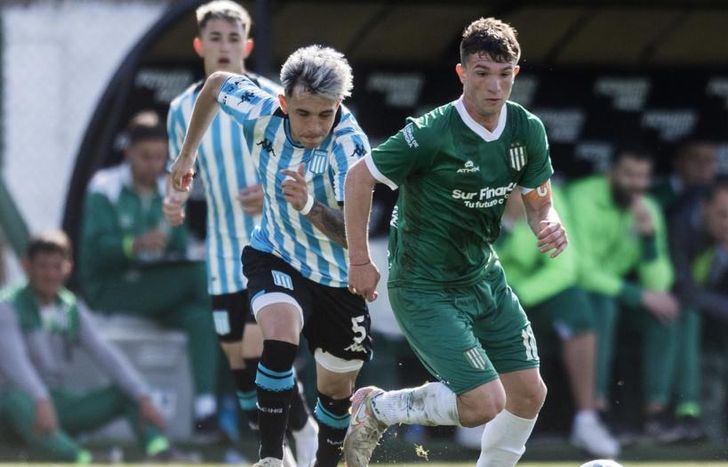 Gómez, en Reserva, ante Racing.