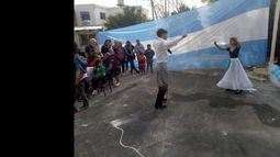 un festejo patrio junto a toda la familia.