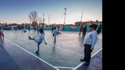 Un espacio para las prácticas de grandes y chicos.