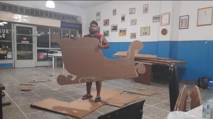 Las figuras navideñas ya están preparadas.