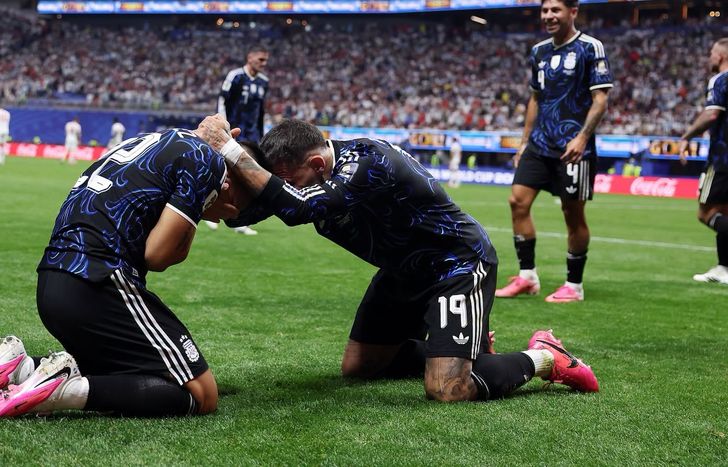 Lautaro Martínez clavó el 2-1 para meter a la Selección Argentina en la final.