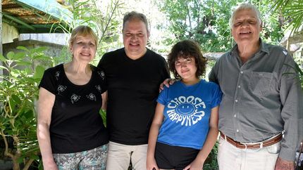 La familia contó detalles de sus antepasados.