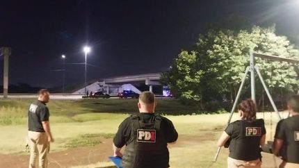 El violento episodio ocurrió en la autopista Buenos Aires-Rosario.