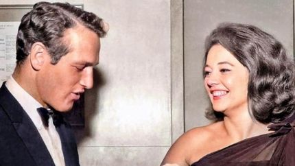 Paul Newman y Pinky.