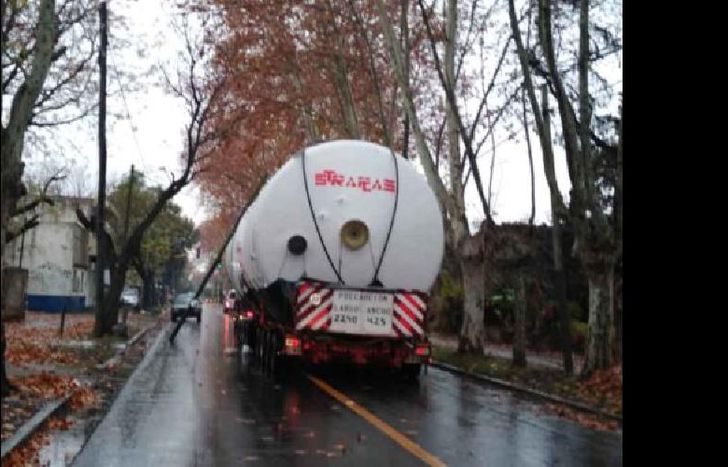 tuvieron que cortar el tránsito de ambas manos.