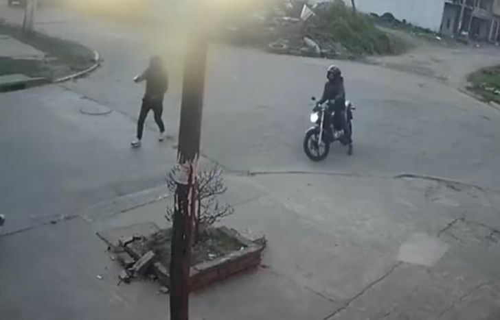 Las cámaras de seguridad fueron claves para identificar a los motochorros.