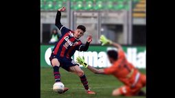El goleador juega en el Casertanana de la Serie C de Italia.