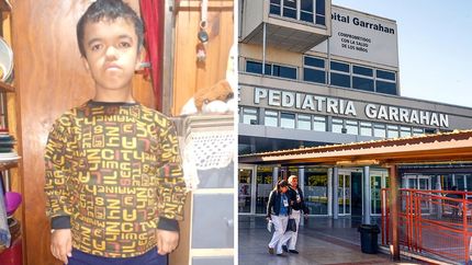 Jonás Gamarra se atiende desde bebé en el Hospital Garrahan. Jonás Gamarra se atiende desde bebé en el Hospital Garrahan.