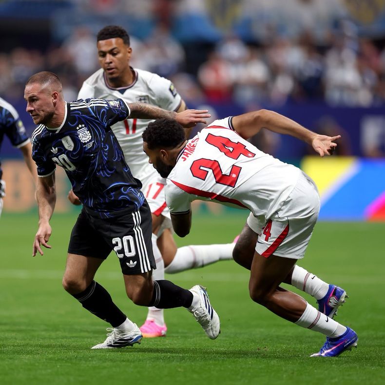 Primer tiempo intenso en Atlanta.