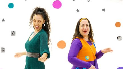 Canticuénticos y La Delio Valdez, juntos.&nbsp;