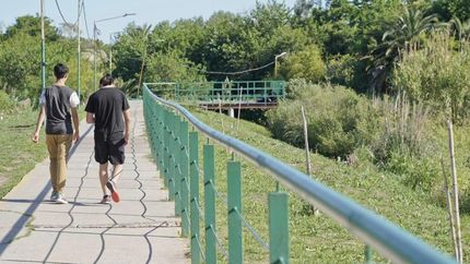 El predio tiene circuito que bordea todo el reservorio hídrico.