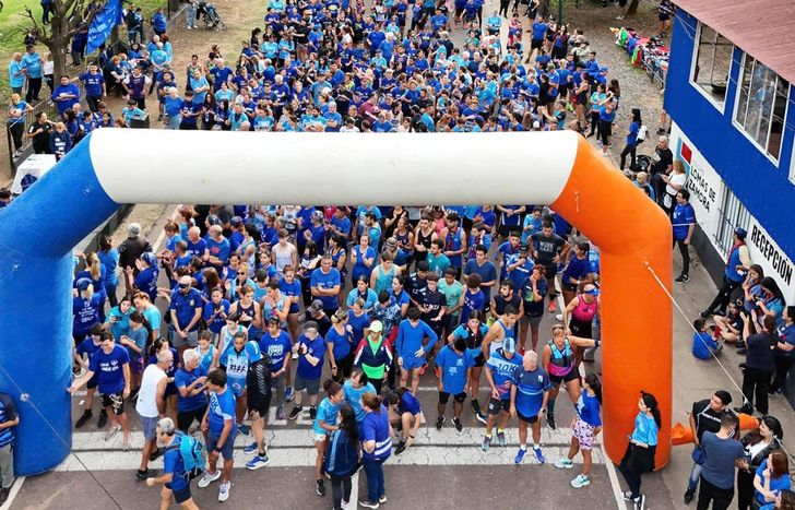 Lomas Corre de Azul gana cada año más fuerza y convocatoria.&nbsp;