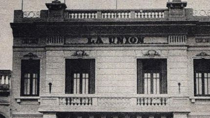 El antiguo edificio.