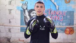 Dylan sueña en grande en el boxeo