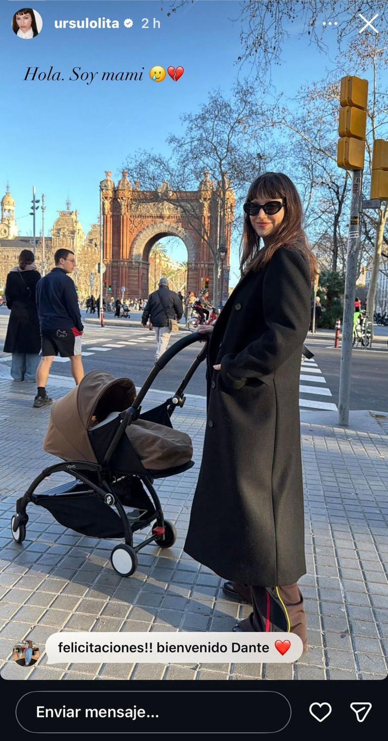 Úrsula Corberó subió su foto a las redes sociales. 