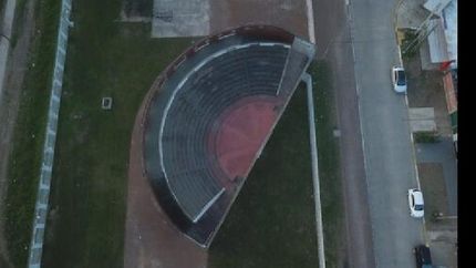 el anfiteatro homero manzi es una de las obras de puesta en valor.