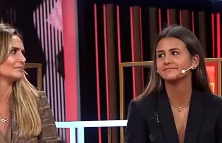 Amalia y su hija Uma.