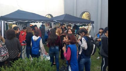 jornada artistica de envion  contra el consumo de drogas